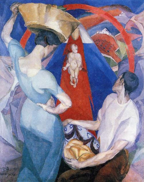 Diego Rivera The Adoration of the Virgin